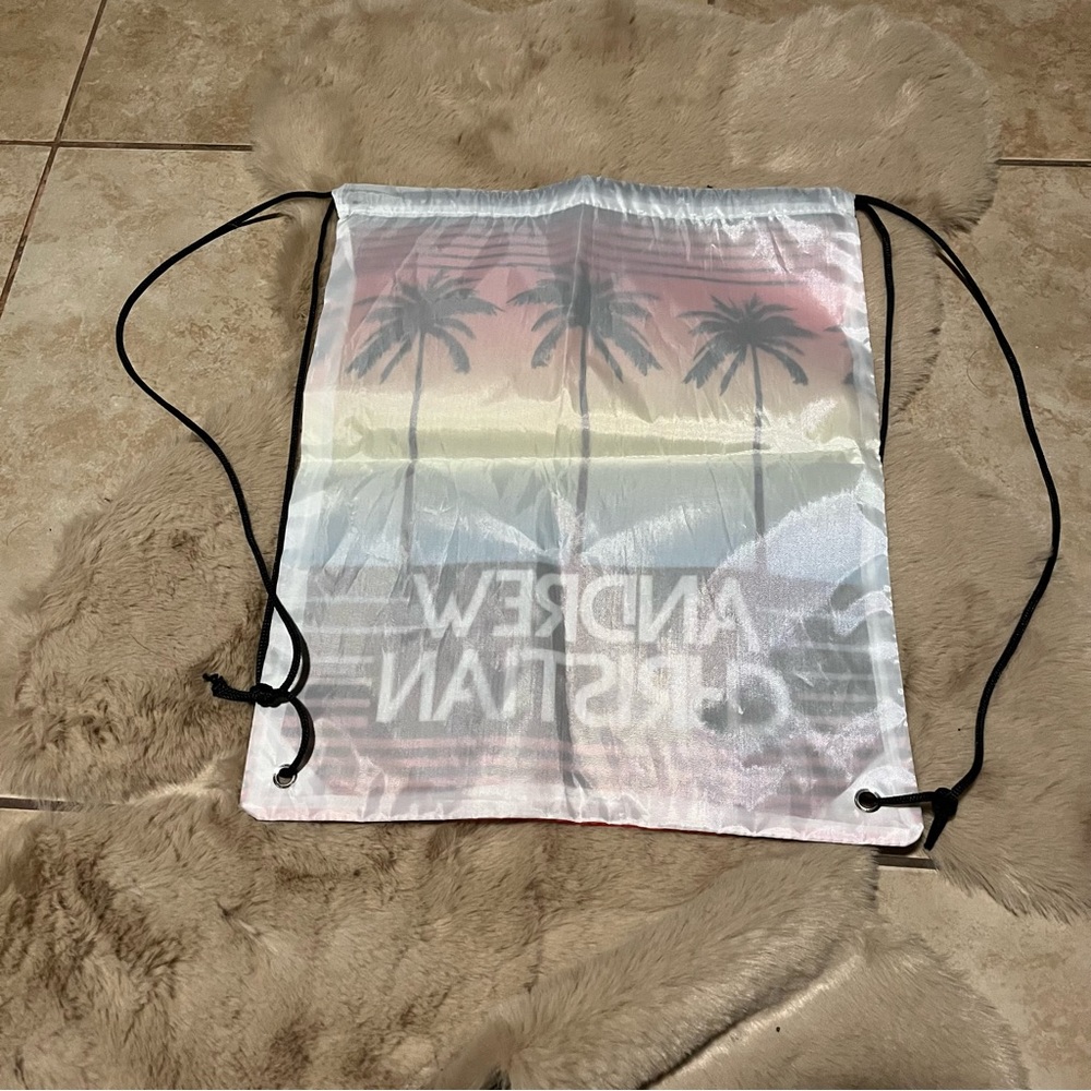 Andrew Christian Drawstring Bag Backpack - Picture 3 of 3